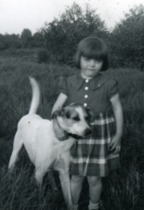 Ann Karkoski with dog name Terry